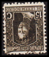 1914-1921. LUXEMBOURG. Großherzogin Marie Adelheid 15 C With Perfin WL. Unusual.  (Michel 94) - JF532642 - 1907-24 Scudetto