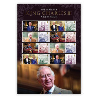 GREAT BRITAIN 2023 GB His Majesty King Charles III A New Reign ,Coronation, Biodiversity, Commonwealth Sheet MNH - Sin Clasificación