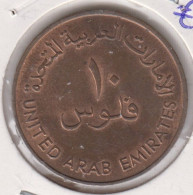 @Y@    Verenigde Arabische Emiraten  U A E  .  10  Dirnham   1393 / 1973     (2760) - Ver. Arab. Emirate