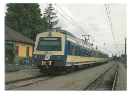 2327p: Eisenbahn AK, ÖBB- Triebwagen Reihe 4020.1, VOR, Bahnhof Wolfsthal (S7 Wien- Hainburg- Wolfsthal) - Bad Deutsch-Altenburg