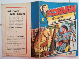 M450> MORVAN N° 8 Anno:1950 - Supplemento A IL VITTORIOSO - 8° Episodio - Prime Edizioni