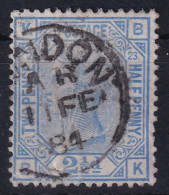 GREAT BRITAIN - Canceled - Sc# 82 - Plate 23 - Used Stamps