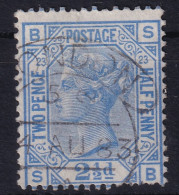 GREAT BRITAIN - Canceled - Sc# 82 - Plate 23 - Used Stamps