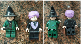 Lego Minifigure HARRY POTTER Series - Professor Quirinus & Professor Mcgonagall - Figuren