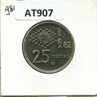 25 PESETAS 1980 ESPAÑA Moneda SPAIN #AT907.E - 25 Pesetas