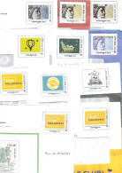FRANCE TIMBRES  PERSONNALISES 2022  ENTIERS De PHILAPOSTE 11 Enveloppes - Storia Postale