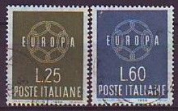 ITALY 1055-1056,used - 1959