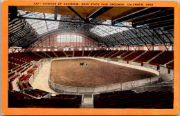 Ohio Columbus Ohio State Fair Grounds Interior Of Coliseum - Columbus