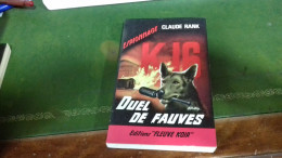 104/  DUEL DE FAUVES PAR CLAUDE RANK ESPIONNAGE EDITIONS FLEUVE NOIRE  / 1965 / - Andere & Zonder Classificatie