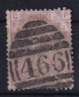 GREAT BRITAIN 1875 - Canceled - Sc# 66 - Plate 12 - Gebruikt