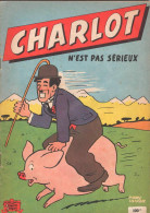1959  Album  " Charlot  N'est Pas Sérieux  "  No 8  Pierre Lacroix - Pub :  Bibi Fricotin  " Perrier " - Jeunesse Illustrée, La