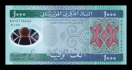 Mauritania 1000 Ouguiya 2014 Pick 19 Polymer Sc Unc - Mauritanie