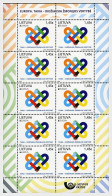 Lithuania Litauen 2023 Europa CEPT Peace Sheetlet Mint - 2023