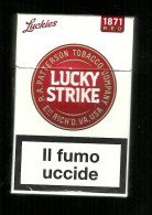 Tabacco Pacchetto Di Sigarette Italia - Lucky Strike RED Da 20 Pezzi Bis  - Vuoto - Zigarettenetuis (leer)