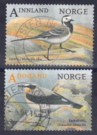 Norwegen 2015 - Vögel, Nr. 1895 - 1896, Gestempelt / Used - Gebruikt