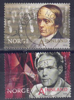 Norwegen 2015 - Persönlichkeiten, Nr. 1890 - 1891, Gestempelt / Used - Oblitérés