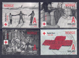 Norwegen 2015 - Rotes Kreuz, Nr. 1874 - 1877, Gestempelt / Used - Used Stamps