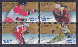 Norwegen 2014 - Olymp. Winterspiele, Nr. 1839 - 1842, Gestempelt / Used - Used Stamps