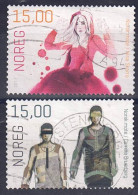 Norwegen 2013 - Mode, Nr. 1802 - 1803, Gestempelt / Used - Used Stamps