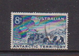 AUSTRALIAN  ANTARCTIC  TERRITORY    1959    8d  On  7d  Black  And  Blue     USED - Used Stamps