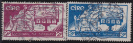 Ireland      .   Y&T    .   71/72    .     O      .    Cancelled - Used Stamps