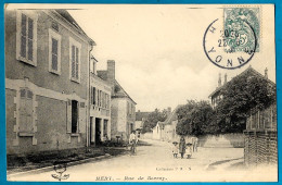 CPA 89 HERY Yonne - Rue De Sevray - Hery