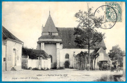 CPA 89 HERY Yonne - L'Eglise (Vue De Côté) ° H. Hamelin - Hery