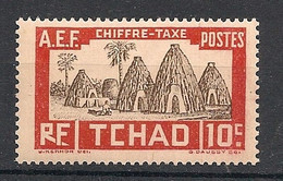TCHAD - 1930 - Taxe TT N°Yv. 13 - Village 10c - Neuf Luxe ** / MNH / Postfrisch - Unused Stamps