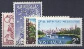 AUSTRALIE 1956 - YVERT# 231/4** Precio Cat. €6.00 - Nuovi