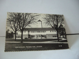 NEW PAVILLON  VICTORIA PARK LEICESTER ROYAUME UNI ANGLETERRE LEICESTERSHIRE  CPSM FORMAT CPA 1963 - Leicester