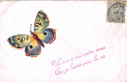 ANIMAUX - PAPILLON - FANTAISIE COLLAGE  - Papillons