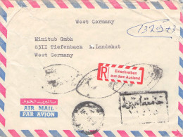 EGYPT - REGISTERED AIRMAIL > TIEFENBACH/DE / YZ358 - Lettres & Documents