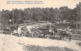 BELGIQUE - ELSENBORN Camp - Arrivée De L'Artillerie - Militaria - Carte Postale Ancienne - Elsenborn (Kamp)