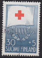 FINNLAND FINLAND SUOMI [1957] MiNr 0484 ( O/used ) Rotes Kreuz - Usati