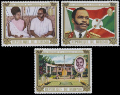 426/428** - 4e Anniversaire De La République / 4e Verjaardag Van De Republiek / 4. Jahrestag Der Republik - BURUNDI - Ongebruikt