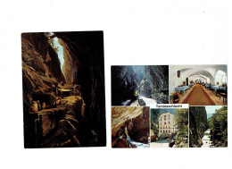 Lot 2 Cpm - Bad Ragaz - Taminaschlucht - Illustration Moine - Hotel - - Bad Ragaz