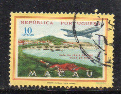 MONK310 - MACAU MACAO , Posta Aerea Il 10 Patacas Usato - Corréo Aéreo