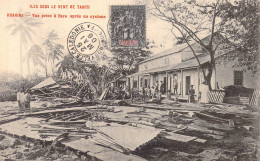 FRANCE - Iles Sous Le Vent De Tahiti - Huahine - Vue Prise à Fare Après Un Cyclone - Carte Postale Ancienne - Polynésie Française