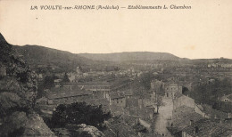 La Voulte Sur Rhône * Vue Sur Les établissements L. CHAMBON * Usine - La Voulte-sur-Rhône