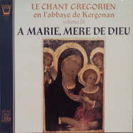 * LP *  LES MOINES DE L' ABBAYE DE KERGONAN - A MARIE, MERE DE DIEU (France 1973 EX!!) - Chants Gospels Et Religieux