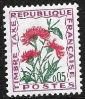 TAXE  -  TIMBRE N° 95    -  FLEUR DES CHAMPS  -  NEUF  -  1965 - 1960-.... Postfris