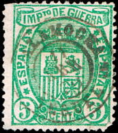 Teruel - Edi O 154 - 5cts. - Mat Fech. Tp. II "Calamocha" - Used Stamps