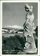 ACIREALE ( CATANIA ) TERRAZZA DELLE TERME CON VEDUTA DELL'ETNA - EDIZ. ALTEROCCA - SPEDITA 1955 (15631) - Acireale