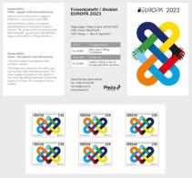 Faroe Islands Denmark 2023 Europa CEPT Peace Booklet Mint - 2023