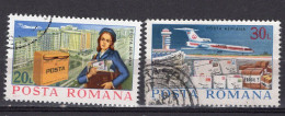 S2766 - ROMANIA ROUMANIE AERIENNE Yv N°251/52 - Gebruikt