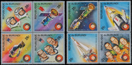 664/671** - Apollo-Soyouz - BURUNDI - Unused Stamps