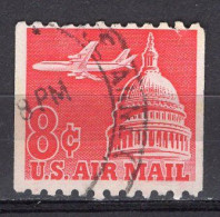 J0400 - ETATS UNIS USA AERIENNE Yv N°61a - 3a. 1961-… Oblitérés