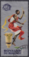 1965 Burundi, Mi:BI 184, Sn:BI 89a, Yt:BI 155,Burundi-Tänzer, Weltausstellung, New York - Gebraucht