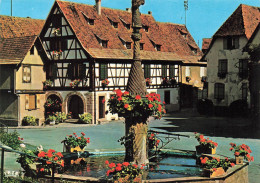 DAMBACH LA VILLE - FONTAINE FLEURIE - Dambach-la-ville