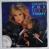 I114374 LP 33 Giri Picture Disc - Samantha Fox - Hold On Tight - Jive 1986 - Editions Limitées